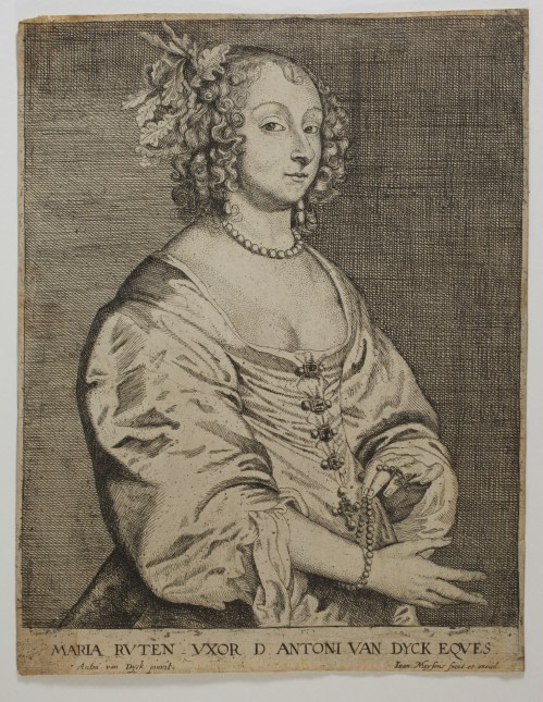 Joannes MEYSSENS : Portrait de Mary Ruthven, épouse d’Antoine Van Dyck